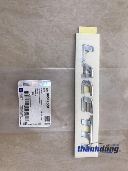 Chữ Dán Cốp Sau Lacetti Daewoo Chính Hãng