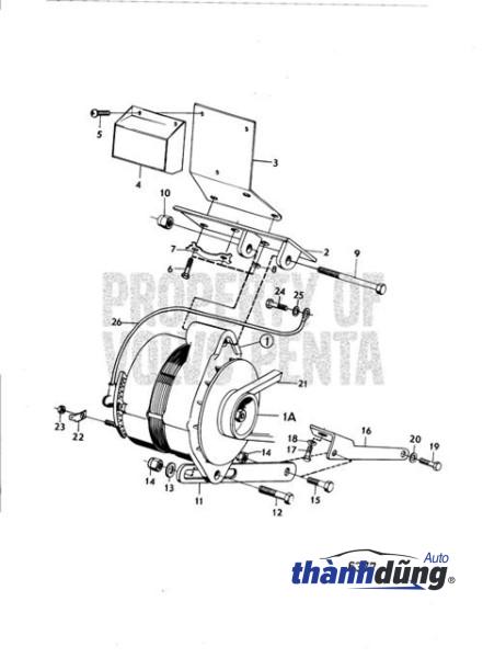 DÂY CAM XE KIA CARNIVAL 2006 | 0K88R12205 - Ảnh 5