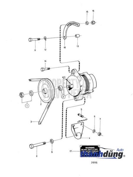 DÂY CAM XE KIA CARNIVAL 2006 | 0K88R12205 - Ảnh 4