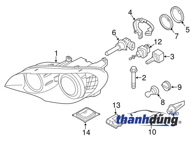 ĐÈN PHA MERCEDES SPRINTER 2003-2008 | 9018202661 - Ảnh 5