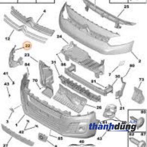 Alternative view of CẢN TRƯỚC HYUNDAI GETZ 2006-2010 | 865111C310