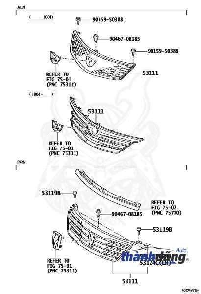 CA LĂNG ISUZU HILANDER 2007-2011 | 8979439732 - Ảnh 5