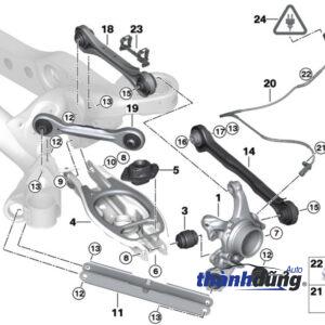 CÀNG I KIA CARNIVAL 2004-2010 | 0K55234350B - Ảnh 4