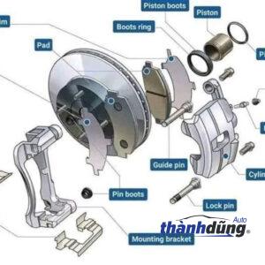 Alternative view of BỐ THẮNG TRƯỚC TOYOTA HIACE 2005-2013 | 0446526421
