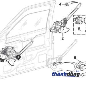 MÔ TƠ LÊN KÍNH TRƯỚC PHẢI DAEWOO MANGUS | 96327988 - Ảnh 4