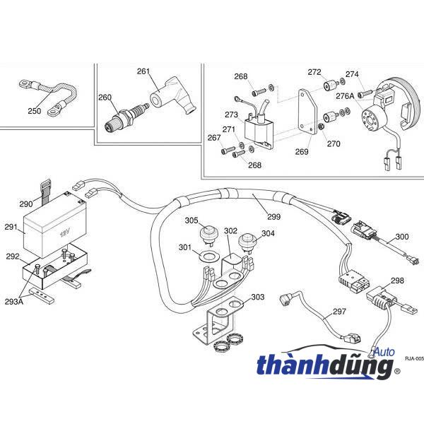 DÂY CAO ÁP TOYOTA ZACE 1999-2006 | 9091901526 - Ảnh 4