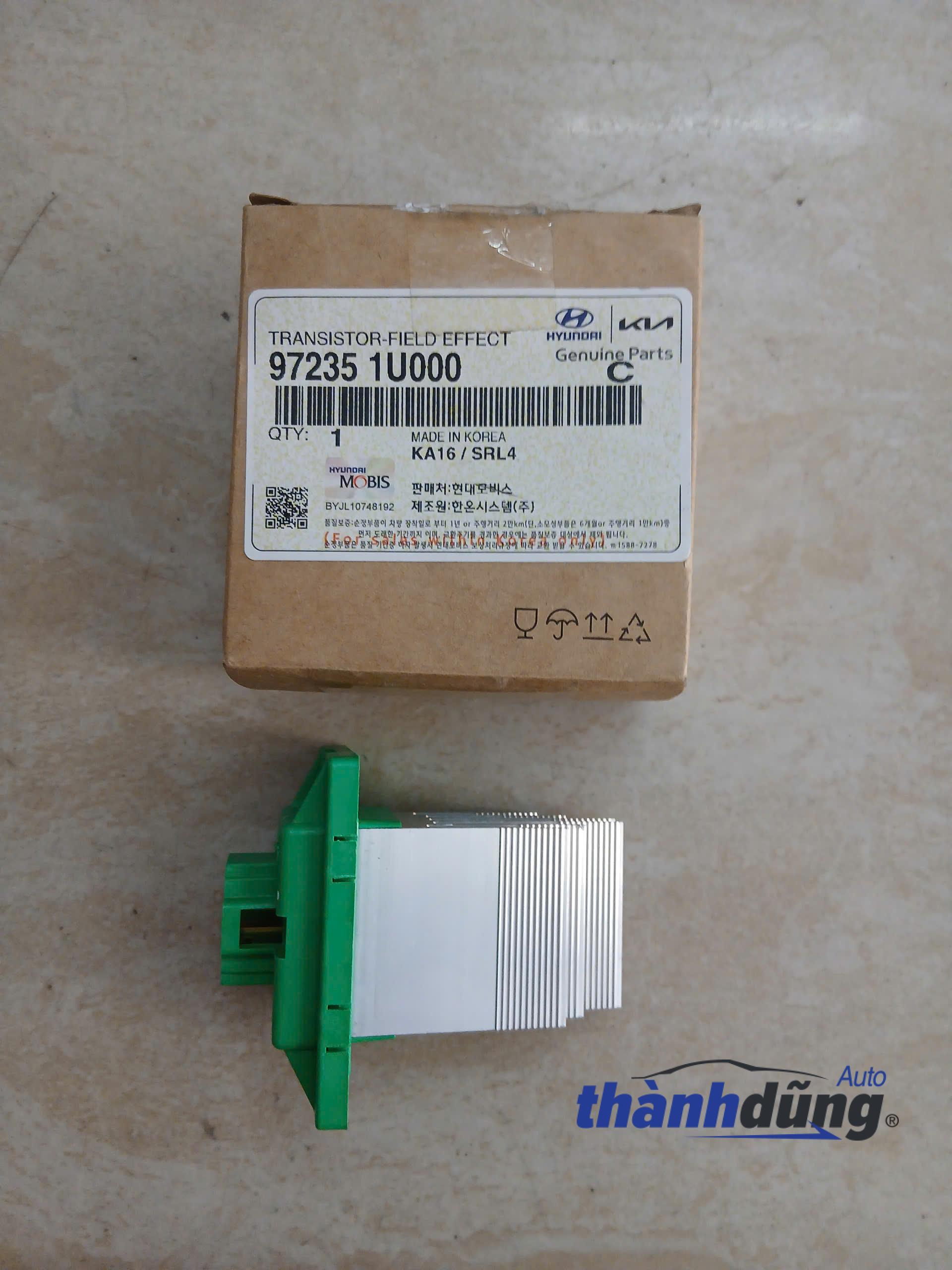 TRỞ QUẠT ĐIỀU HÒA KIA SOUL 2011-2017 | 972351U000