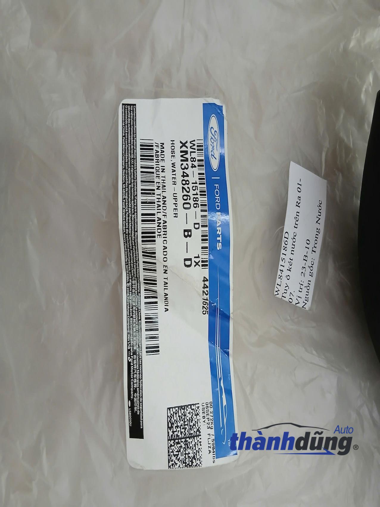 TUY Ô KÉT NƯỚC TRÊN XE FORD RANGER 2005 | WL8415186D