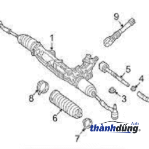 RÔ TUY LÁI NGOÀI KIA MORNING 2014 | 568201Y500 - Ảnh 5