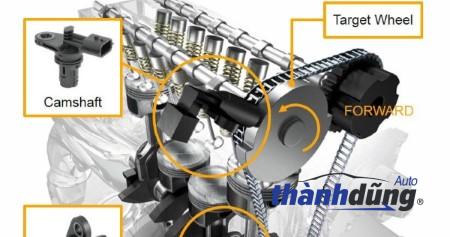 CẢM BIẾN TRỤC CAM CHEVROLET SPARK 1.2 2012 | 25184787 - Ảnh 5