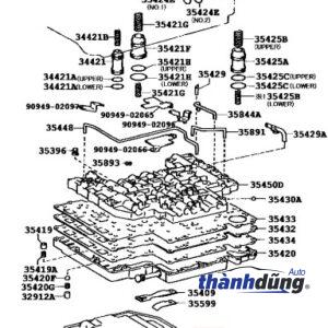 LỌC DẦU HỘP SỐ AT HONDA BRIO | 25430PLR003 - Ảnh 2