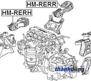 CAO SU CHÂN MÁY HỘP SỐ FORD RANGER 2010 | UH7239340 - Ảnh 2