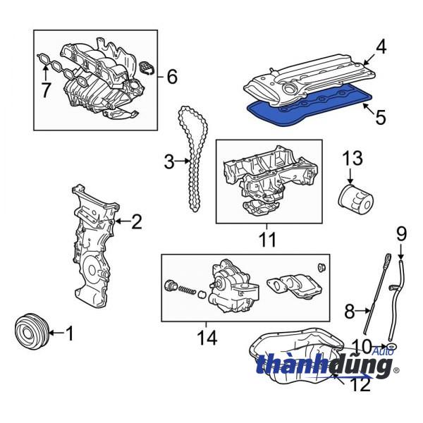 GIOĂNG DÀN CÒ KIA CARENS 2012 | 224412B000 - Ảnh 5