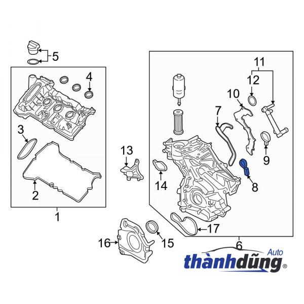 GIOĂNG DÀN CÒ TOYOTA INNOVA 2006-2015 | 112130L010 - Ảnh 3