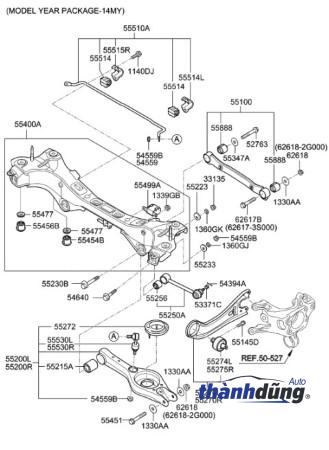 CAO SU CÀNG A TO PEUGEOT 308 2013-2018 | 9676035280 - Ảnh 2