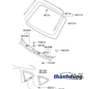 KÍNH CÁNH CỬA KIA SEDONA 2017 | 82410A9010 - Ảnh 5