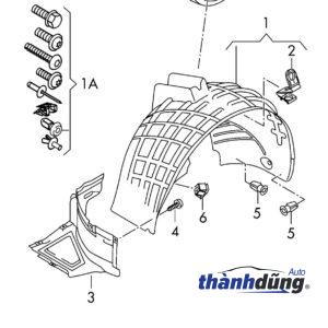 CHẮN BÙN LÒNG DÈ TOYOTA CROSS 2020-2025 | 538750A040 - Ảnh 5