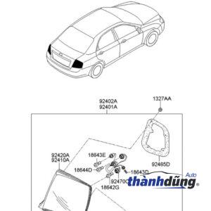 ĐÈN HẬU HYUNDAI CRETA 2022-2025 | 92446I7000 - Ảnh 2