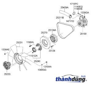 Alternative view of CỤM TĂNG TỔNG NISSAN TEANA 2008-2012 | 11955EE50B