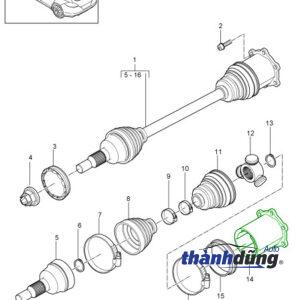 BI QUANG TREO HYUNDAI LIBERO 2006 | 4913047000 - Ảnh 3