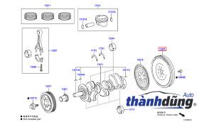 BÁNH ĐÀ KÉP NISSAN NAVARA NP300 | 4150568100 - Ảnh 2