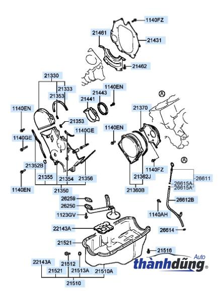 ĐÁY CÁC TE HYUNDAI HD65 2023 | 2151148950 - Ảnh 5