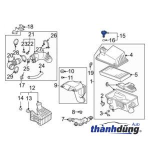 CẢM BIẾN ĐO GIÓ XE MAZDA 626 2.0L | F82F12B579DA - Ảnh 5