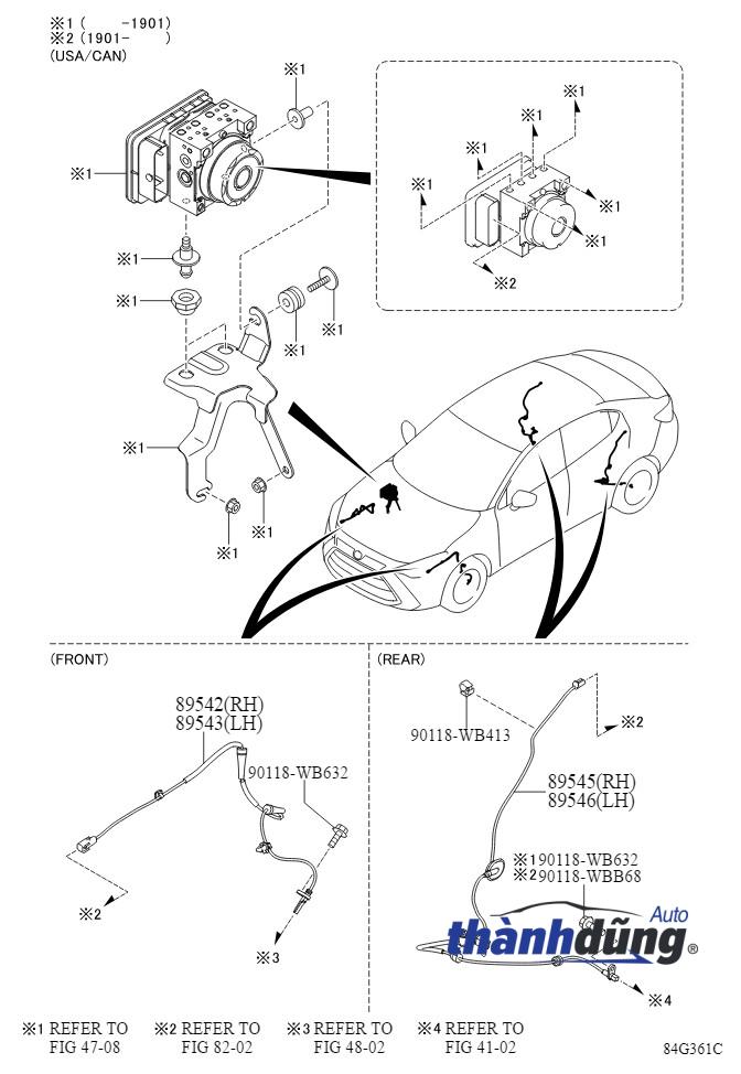 CẢM BIẾN ABS TRƯỚC HONDA CRV | 51360TMJT01 - Ảnh 5