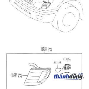 XI NHAN GƯƠNG TOYOTA VIOS 2014-2018 | 8174052050 - Ảnh 4