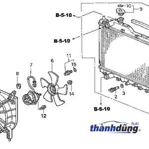 CẢM BIẾN NHIỆT ĐỘ NƯỚC MITSUBISHI TRITON 2.5 | MB568959 - Ảnh 3
