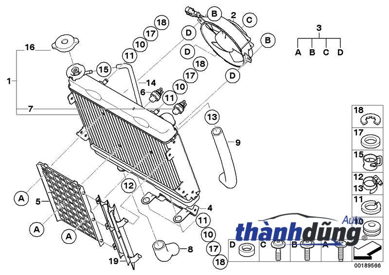 CẢM BIẾN NHIỆT ĐỘ NƯỚC MITSUBISHI TRITON 2.5 | MB568959 - Ảnh 2