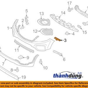 CẢN TRƯỚC TOYOTA VIOS 2014-2017 | 521190U913 - Ảnh 4