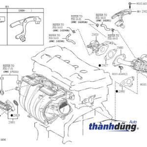 VAN EGR HONDA CITY 2013-2022 | 180115R0010 - Ảnh 3