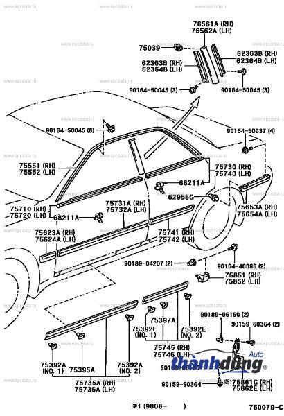 ỐP PHỒNG CÁNH CỬA SUZUKI XL7 2020-2024 | 7755073R005PK - Ảnh 3