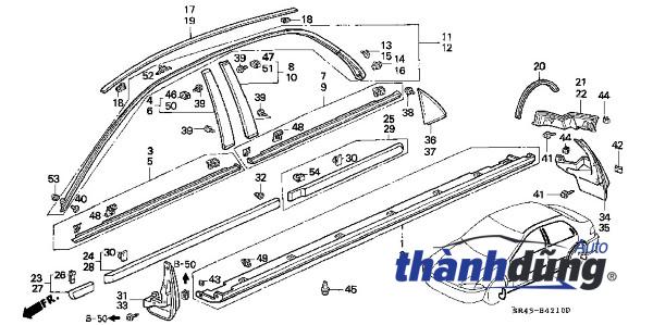 ỐP PHỒNG CÁNH CỬA SUZUKI XL7 2020-2024 | 7755073R005PK - Ảnh 2