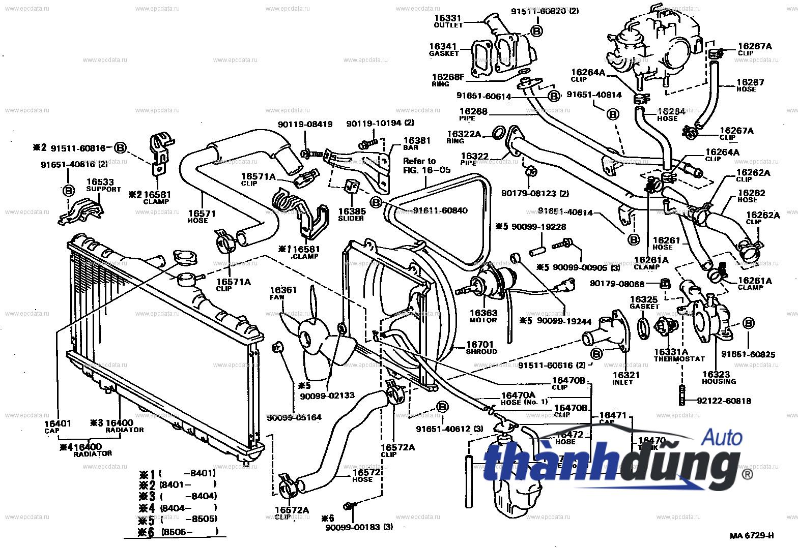 TUY Ô KÉT NƯỚC TRÊN XE FORD RANGER 2005 | WL8415186D - Ảnh 3