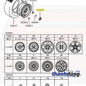 MÂM BÁNH SAU KIA K3000 | 529104E560 - Ảnh 2