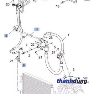ỐNG GA CAO ÁP MAZDA 3 2009-2015 | BPF861461F - Ảnh 3