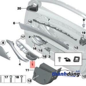 TAY MỞ CỬA HYUNDAI TUCSON 2015-2020 | 82661D3710 - Ảnh 5