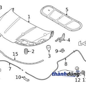 LOGO CỐP HẬU TOYOTA VIOS 2014-2021 | 754420D190 - Ảnh 3