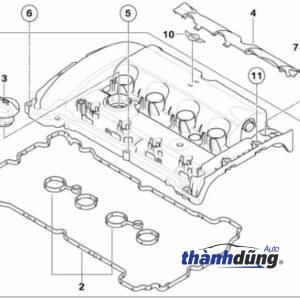NẮP TRANG TRÍ MẶT MÁY FORD RANGER 2023-2026 | MB3Z6A949D - Ảnh 2