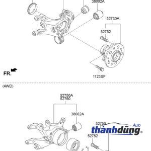NGÕNG MAY Ơ XE DAEWOO NUBIRA 1.6L | 96391469 - Ảnh 3