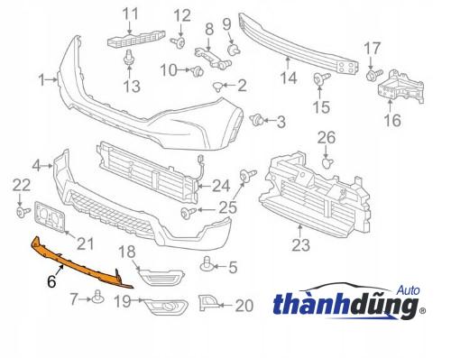 ỐP MẠ CẢN TRƯỚC VOLVO XC60 | 32227906 - Ảnh 4