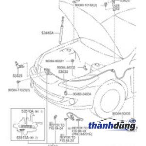 NẮP CAPO XE THACO TOWNER 2023 | HBOYH0489 - Ảnh 5