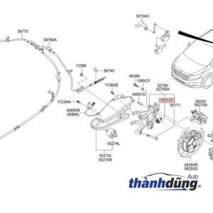 Alternative view of CAO SU TRỤ LÁI SAU CHEVROLET CAPTIVA 2012 | 96626437