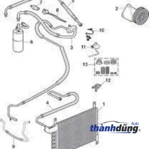 DÀN NÓNG MERCEDES C160 2002 | 2035000854 - Ảnh 5