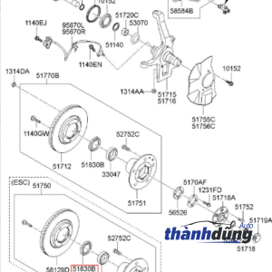 PHỚT MAY Ơ FORD EVEREST 2008 | UM5133065 - Ảnh 4